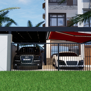 Tettoia <span class=keywords><strong>per</strong></span> <span class=keywords><strong>Auto</strong></span> <span class=keywords><strong>in</strong></span> Alluminio Impermeabile da Esterno, Copertura <span class=keywords><strong>per</strong></span> Lavaggio <span class=keywords><strong>Auto</strong></span>, Tettoia <span class=keywords><strong>per</strong></span> Parcheggio, Pergola <span class=keywords><strong>per</strong></span> Garage - Product Image 4