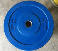 Disques de pare-chocs de fitness plaque d'haltères accessoires de fitness plaque de poids en caoutchouc pare-chocs de gymnastique