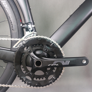 Vélo de course complet SERAPH, cadre en carbone avec freins à disque et câblage interne, groupe <span class=keywords><strong>SENSAH</strong></span> 2*12, vélo de course TT-X40 - Product Image 4