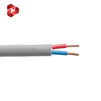 Câble de commande flexible en PVC conforme RoHS, fil de cuivre nu à simple brin pour équipement électrique industriel
