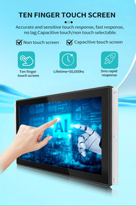 Monitor Industrial Integrado para Exteriores OEM de 21.5 Pulgadas 1920x1080 TFT IP65 Resistente al Agua, Computadoras Todo en Uno con Pantalla Táctil Industrial - Product Image 2