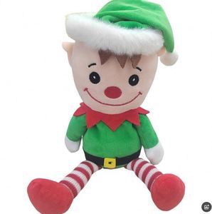 Décorations de Noël personnalisées, jouets en peluche super doux en coton, animaux en peluche, rennes, Père Noël, bonhomme de neige - Product Image 6