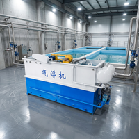 Prix usine Unité de traitement des eaux usées par flottation à air dissous DAF, Grattoir automatique de boues de surface pour les eaux usées de papeterie