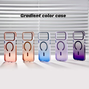 Coque de téléphone JOYPORODO B002 en <span class=keywords><strong>TPE</strong></span> dégradé et PC transparent pour iPhone 17 Pro Max 17 Air, étui magnétique pour téléphone portable - Product Image 4