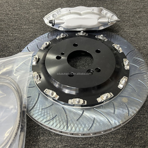ชุดเบรกใหญ่ <span class=keywords><strong>Brembo</strong></span> V6 F40 สำหรับล้อหน้า 6 พอต และล้อหลัง <span class=keywords><strong>4</strong></span> พอต สำหรับ Mercedes Benz AMG XD250 E55 W210 SL500 R129 W213 - Product Image 3