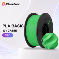 Filament PLA Basique Facile à Imprimer Bobine de 1KG Faible Déformation 1.75mm Prototypage Quotidien Impression Créative BlazeNex pour Bambu