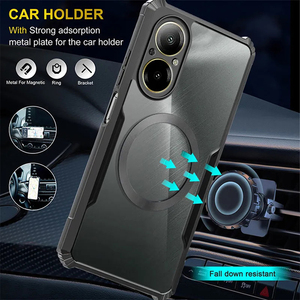 Custodia Anti-Ingiallimento in TPU e PC con Airbag Trasparente e Sottile <span class=keywords><strong>per</strong></span> <span class=keywords><strong>Realme</strong></span> C75 5G, Compatibile con C73 C71 C67 C65 C63 C61 C55 C53 C51 C35 C31 - Product Image 4