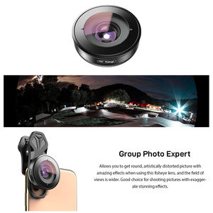 Accessoires mobiles Apexel, remplacement de l'objectif de la caméra arrière, objectif externe optique universel, objectif fisheye à 195 degrés - Product Image 6