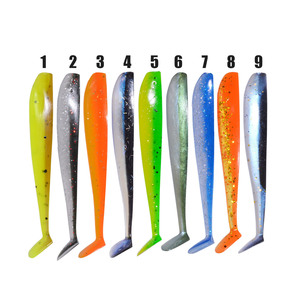 Soft Fishing Lure Silicone Shad <strong>Bait</strong> Swimbait Wobblers 80mm 6pcs Artificial Softbait Lures for Trout <strong>Catfish</strong> <strong>Fish</strong> Goods Tackle - Product Image 1