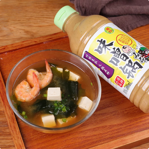 Ju Yin 1L Mezcla <span class=keywords><strong>de</strong></span> Frutas y <span class=keywords><strong>Verduras</strong></span> Sabor Miso Hotpot Base Condimento Japonés Olla Suave Picante Kombu <span class=keywords><strong>Sopa</strong></span> Botella Embalaje - Product Image 2