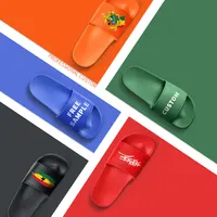 Sandales d'été pour hommes, légères, confortables, antidérapantes, respirantes, imperméables, imprimées, personnalisées, OEM, taille 12
