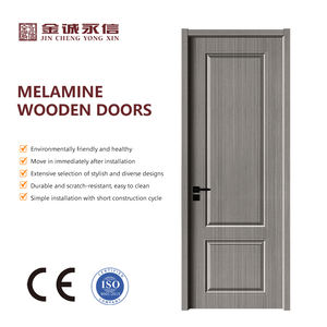 Porte en bois massif à bas <span class=keywords><strong>prix</strong></span>, matériaux modernes et écologiques, résistante à l'humidité, en mélamine - Product Image 3