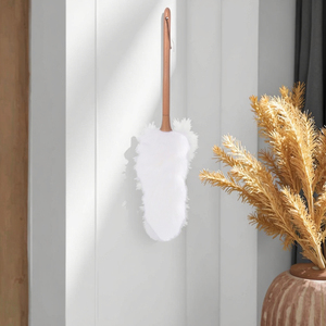 <span class=keywords><strong>Plumeau</strong></span> Masthome écologique en hêtre, manche en bois, microfibre douce, pour le nettoyage domestique - Product Image 3