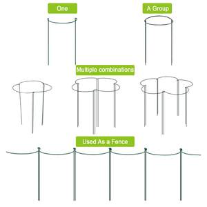 <span class=keywords><strong>Support</strong></span> de plante en treillis métallique <span class=keywords><strong>d</strong></span>'<span class=keywords><strong>intérieur</strong></span> <span class=keywords><strong>Support</strong></span> de plante demi-rond Supports de conception de piquet <span class=keywords><strong>pour</strong></span> <span class=keywords><strong>plantes</strong></span> <span class=keywords><strong>grimpantes</strong></span> suspendues - Product Image 6