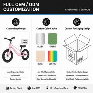 Vélo d'équilibre en alliage de magnésium de 12/14 pouces avec des vélos à bas prix pour formateur/vélo d'équilibre pour bébé - Product Image 5