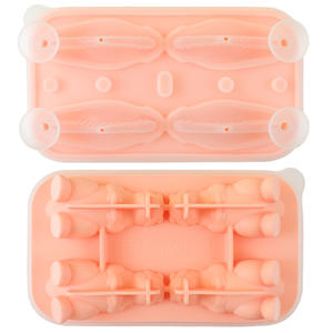 Molde de Hielo de Silicona con Forma de Dinosaurio Grande, 4 Cavidades, Hielo de T-Rex de Fusión Lenta <span class=keywords><strong>para</strong></span> Whisky y Bourbon - Product Image 5