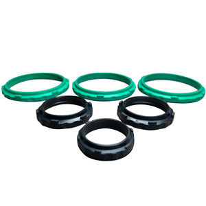Bague tampon de qualité supérieure pour joint de tige de vérin hydraulique d'excavatrice HBY HBTS, taille personnalisée, pour engins de terrassement robustes - Product Image 1