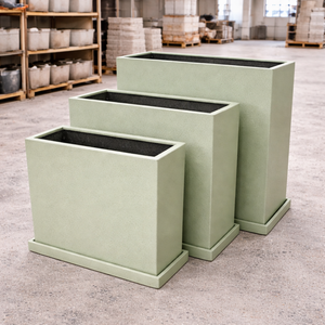 Meilleur prix pour les pots de fleurs en fibre de verre Chau Viet, durables, légers, écologiques, pots de jardin personnalisés en provenance du Vietnam - Product Image 6