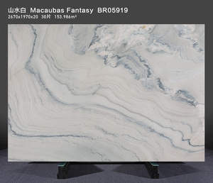 Losa de Cuarcita Fantasia Macaubas de 1.8 cm de Espesor, <span class=keywords><strong>Aquarella</strong></span> Gold, Ecológica, Pulida, Cortada a Medida, Retroiluminada, para Paredes de Villas Modernas - Product Image 4