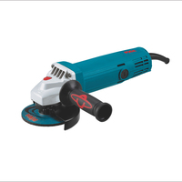 Meuleuse d'angle électrique professionnelle à vitesse variable 220V 100mm pour la découpe/le meulage des métaux