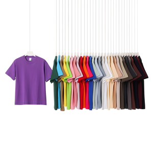 T-shirt en coton peigné 100% de haute qualité 230g, <span class=keywords><strong>prix</strong></span> d'usine, fabricant, impression de logo personnalisé, t-shirt uni unisexe pour femmes et hommes - Product Image 2