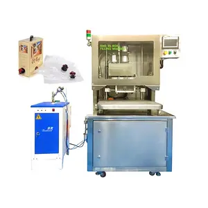 Automatic Bag In Box Packaging Machine / Aseptic Milk BIB Filling Line System Cheap price