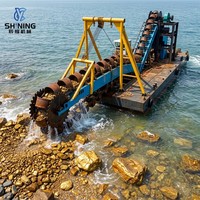 CY-SHINING Custom Chain Bucket Dredger untuk Penambangan Pasir Sungai Dalam Negeri dan Penghapusan Lumpur