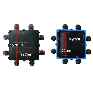 Kotak Distribusi Pagar Listrik Plastik Sambungan CDE105-8P Kotak Sambungan 8 Jalan Ip68 Tahan Air - Product Image 3