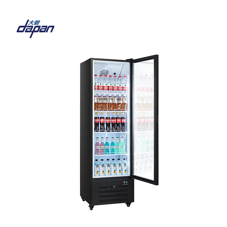 Kilitleme kapı ile buzdolabı Cocas Colas ekran buzdolabı buzdolabı ticari süpermarket soğutma ekipmanları