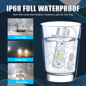 Offre Spéciale H1 phare LED 24W 2400LM sans erreur Plug and Play ampoule de phare pour la rénovation de voiture - Product Image 5