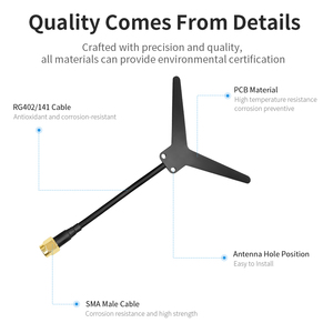 <span class=keywords><strong>Antena</strong></span> de 1100-1300MHz, amplificadores de <span class=keywords><strong>señal</strong></span> tipo Y de 1,2G, <span class=keywords><strong>antena</strong></span> de interfaces SMA, mejora <span class=keywords><strong>la</strong></span> calidad de <span class=keywords><strong>la</strong></span> <span class=keywords><strong>señal</strong></span> <span class=keywords><strong>para</strong></span> Drones, triangulación de envíos - Product Image 6