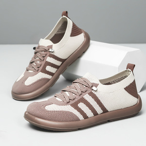 รองเท้าเดินออกกำลังกายกลางแจ้งลำลองสำหรับผู้หญิง, รองเท้าโลฟเฟอร์ส้นเตี้ยรองเท้าสลิปออนน้ำหนักเบาสวมใส่สบายในฤดูร้อน - Product Image 2