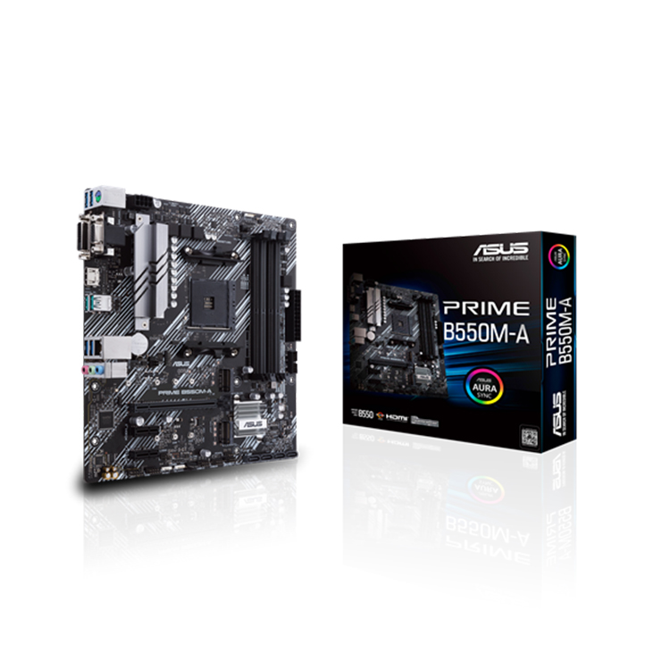 ASUS PRIME B550M-A Motherboard - Support 3rd Gen AMD Ryzen