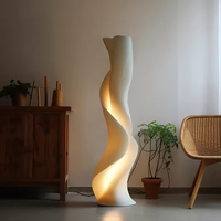 Lampe de sol LED moderne et créative à intensité variable |   Lampe sur pied réglable en acier, construction métallique, étanche, blanc neutre 4100K, IRC