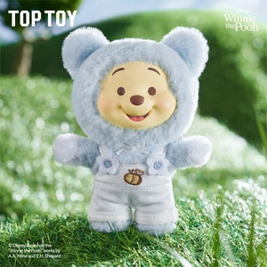 Hakiki üst oyuncak Winnie the pupupu şeker ayı/yaramaz serisi kör kutu vinil peluş bebek kolye gizem kutuları - Product Image 4