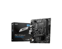 MSI PRO B760M-E LGA1700 M ATX 128GB Motherboard Gaming 2 DDR5 128GB XMP 3.0 PCIe 4.0 M.2 Mainboard Kantor