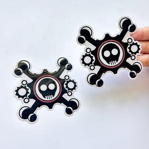 High Quality Custom Logo <strong>Label</strong> Printed Strong Adhesive Waterproof Clear <strong>Domed</strong> Stickers Rectangle Epoxy Resin Crystal Stickers - Product Image 2