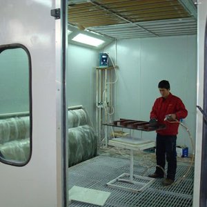 Cabina de pulverización de muebles, <span class=keywords><strong>horno</strong></span> de pintura con CE, sin polvo, agua, precio directo de fábrica, alta calidad - Product Image 6