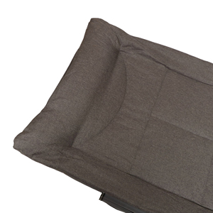 Lit pliant de luxe 75 pouces avec matelas intégré en mousse à mémoire de forme – Le meilleur lit de camping pour adultes, idéal pour la plage, le parc et l'extérieur – Design moderne en métal - Product Image 5