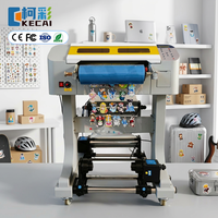 Imprimante DTF UV professionnelle KECAI DX7 Heads A3 TPU pour étiquettes 3D, film AB, machine d'impression jet d'encre automatique