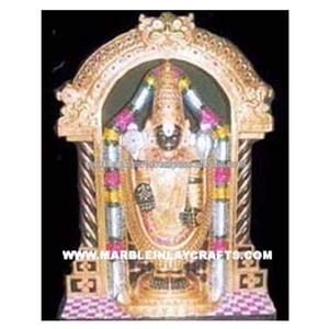 Marble Tirupati Balaji God <b>Statue</b> - Product Image 1