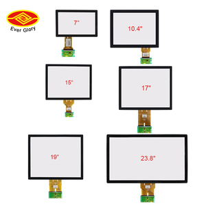 Tùy chỉnh 7 "độ chính xác cao chống xước thương mại điện dung màn hình cảm ứng Bảng điều chỉnh USB Nhiều điểm cảm ứng IP65 không thấm nước - Product Image 1