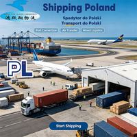 Agente de envío Polonia Carga de mar Gdynia Puerto de Szczecin Envío puerta a puerta Express Servicios de Envío puerta a puerta