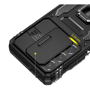 Đa Chức Năng Chống-Mùa Thu Armor Trường Hợp Đối Với Samsung S21ultra S22 Mới Mô Hình PC <span class=keywords><strong>TPU</strong></span> Vật Liệu Máy Ảnh Bảo Vệ Nhẫn Chủ Điện Thoại Di Động - Product Image 2