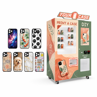 Distributeur automatique de coques de téléphone portable avec impression intégrée pour magasins et centres commerciaux