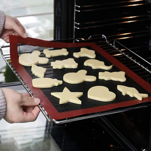 Tapis de cuisson en Silicone perforé antiadhésif, Extra Large, 60x40 cm, 1 pièce, feuille ajourée pour le pain et les Biscuits - Product Image 3