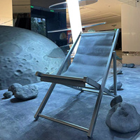 Accessoires décoratifs pliables en acrylique sur pied personnalisés - Thème Alien, promotion pour vitrine de magasin sur le thème de l'espace lunaire