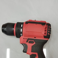 Perceuse à main compacte rechargeable 10 mm avec mandrin sans clé, perceuse-visseuse sans balais, petite perceuse sans fil pour l'assemblage de meubles