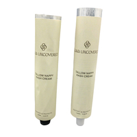 Envase de Tubo Metálico de Aluminio para Crema de Manos, Personalizable con Logotipo WBG