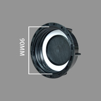 Couvercle de récipient d'eau en plastique, multiples couvercles de réservoir IBC de mm avec joint pour les produits chimiques